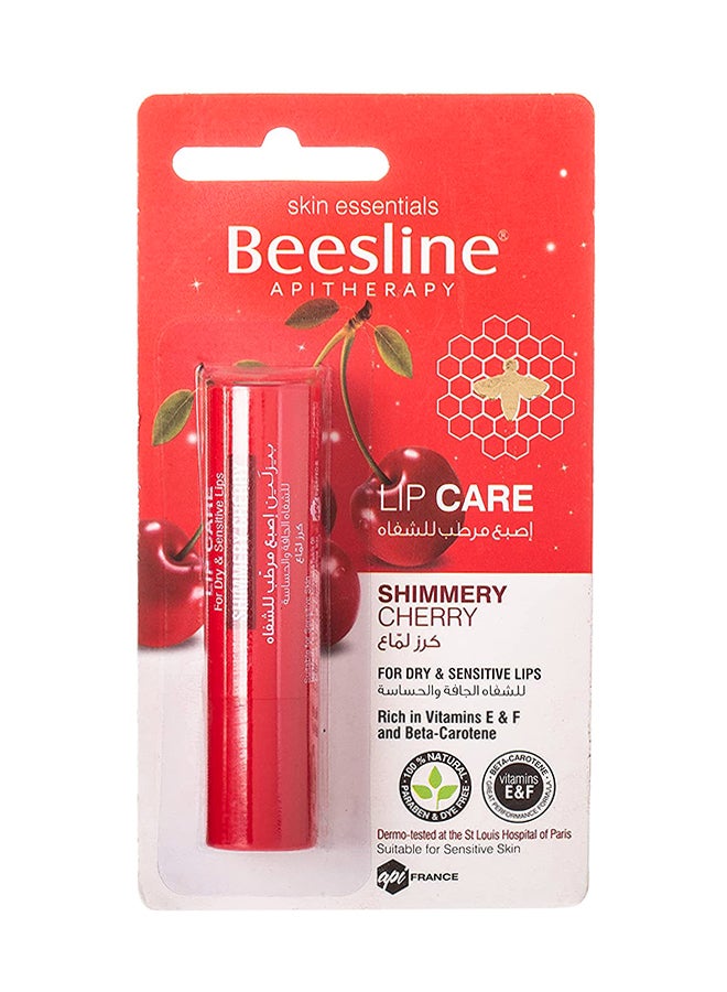 Shimmery Cherry Lip Care, Cherry Red 4grams