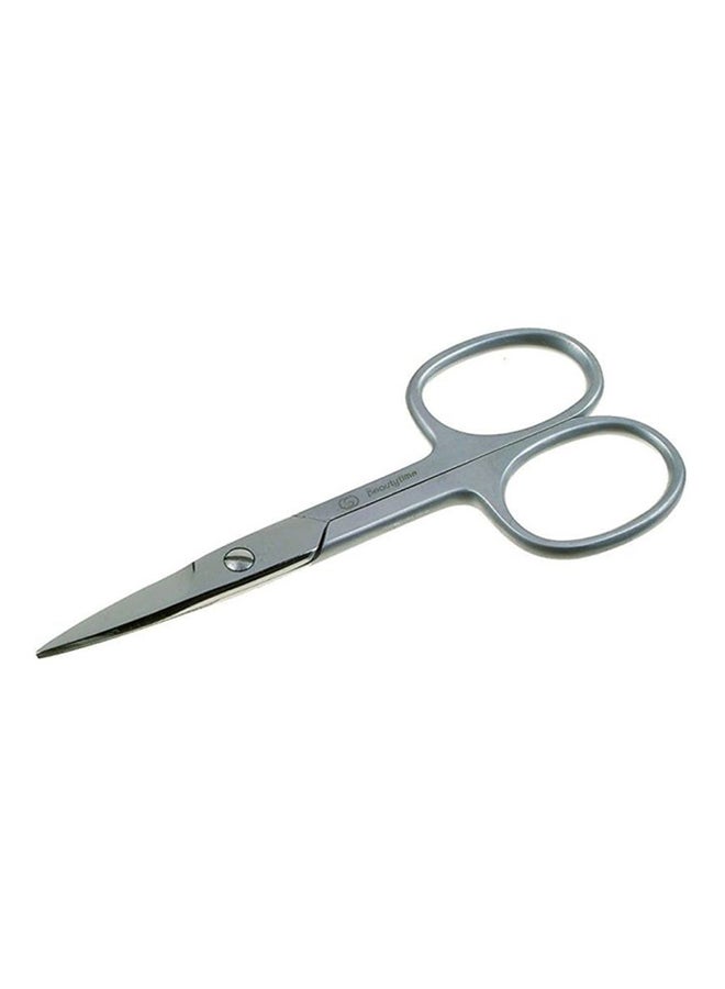 Straight Nail Scissors Silver