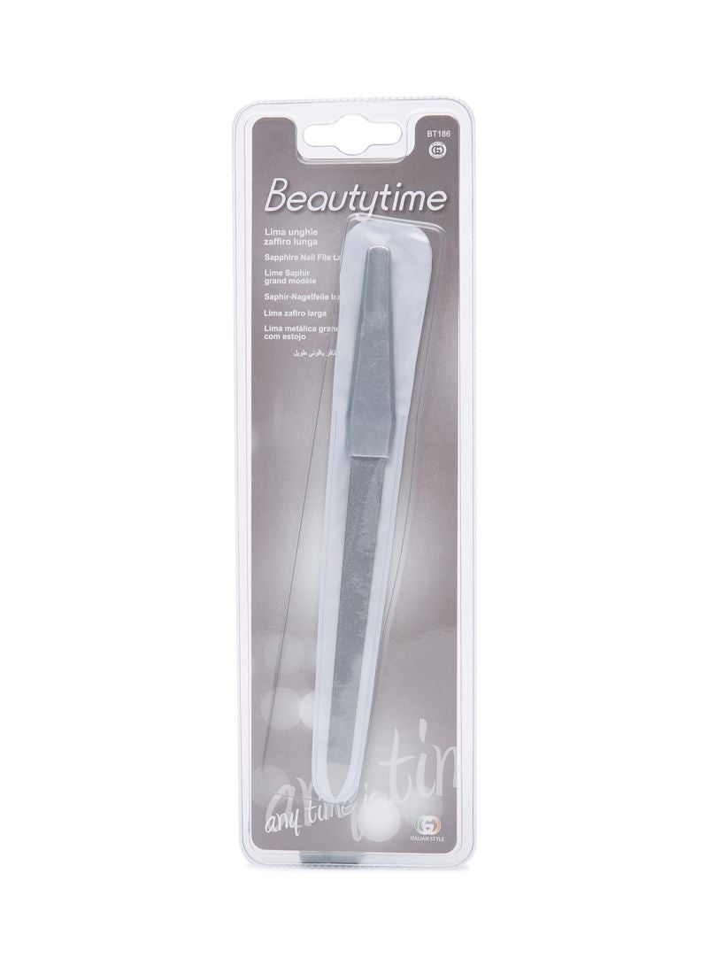 Sapphire Nail File Silver