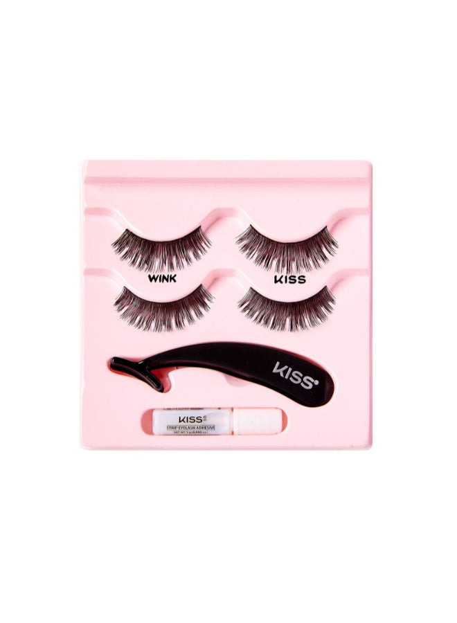 Haute Couture Eyelashes Duo Pack With Applicator Multicolour - image 4