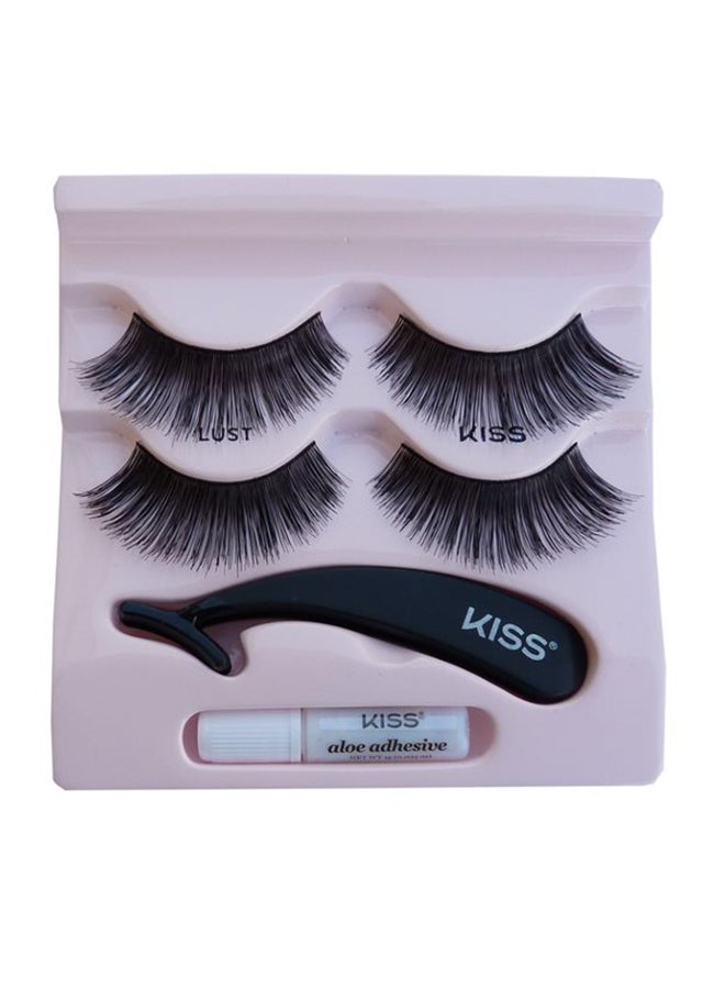 Haute Couture Eyelashes Duo Pack With Applicator Multicolour - image 2