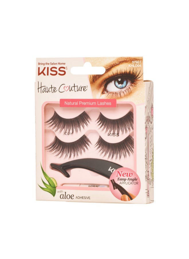 Haute Couture Eyelashes Duo Pack With Applicator Multicolour - image 3