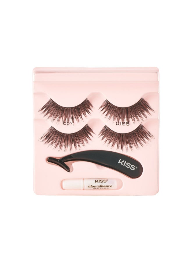Haute Couture Eyelashes Duo Pack With Applicator Multicolour - image 4
