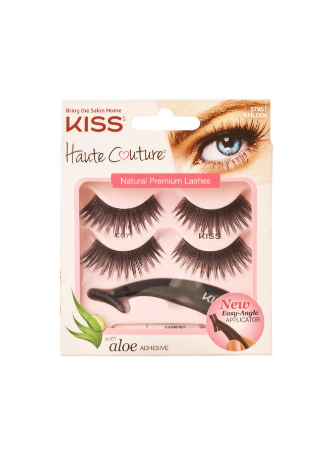 Haute Couture Eyelashes Duo Pack With Applicator Multicolour