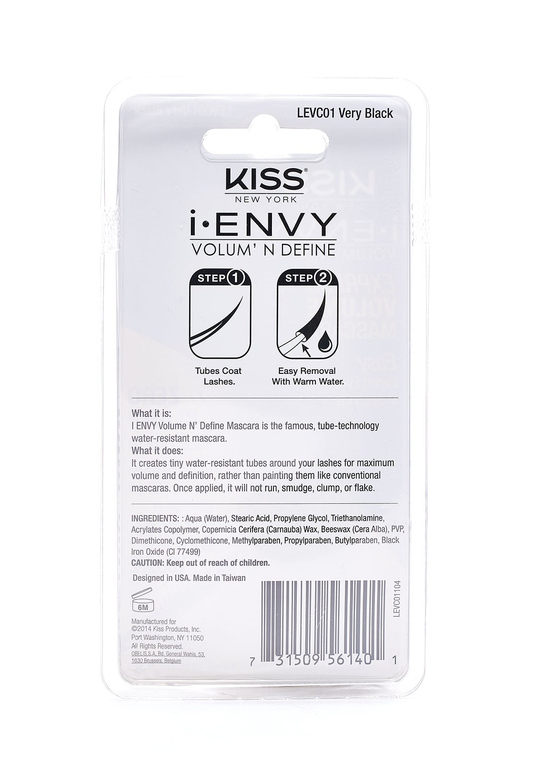 I-Envy Express Volume 01 Mascara Very Black - image 2