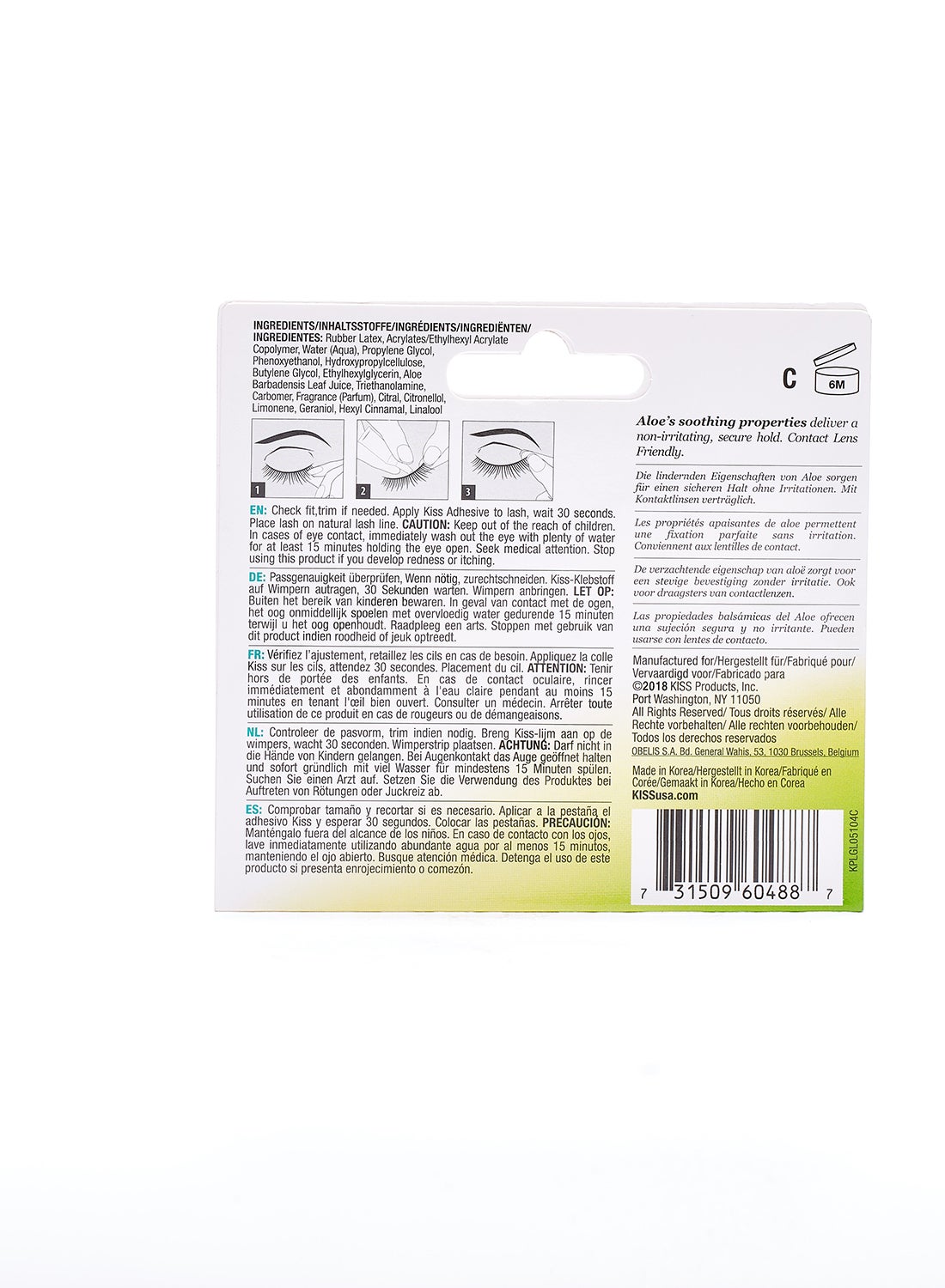 Strip Lash Adhesive With Aloe Clear - image 2