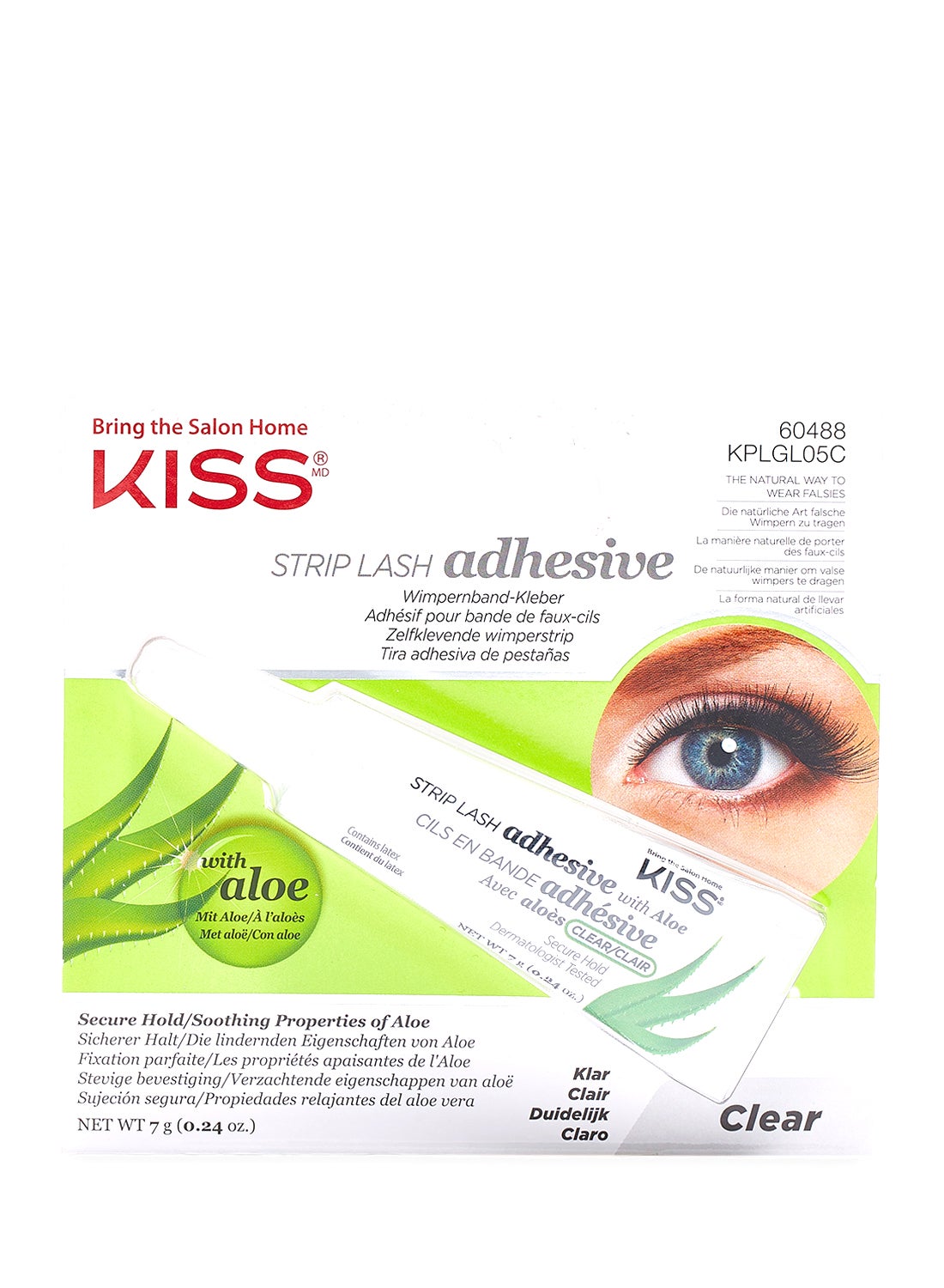 Strip Lash Adhesive With Aloe Clear