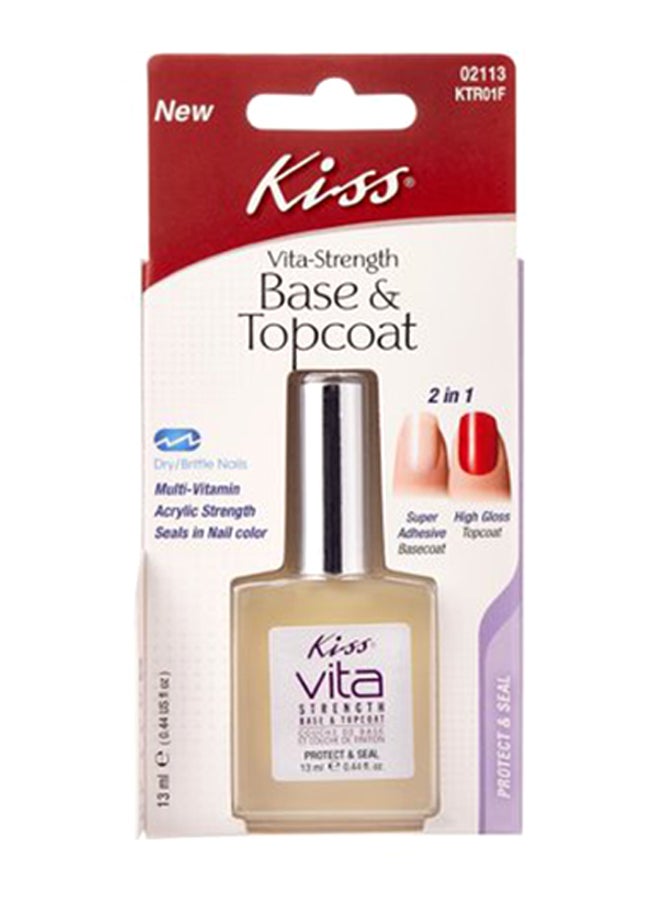 Vita Strength Base And Top Coat Clear