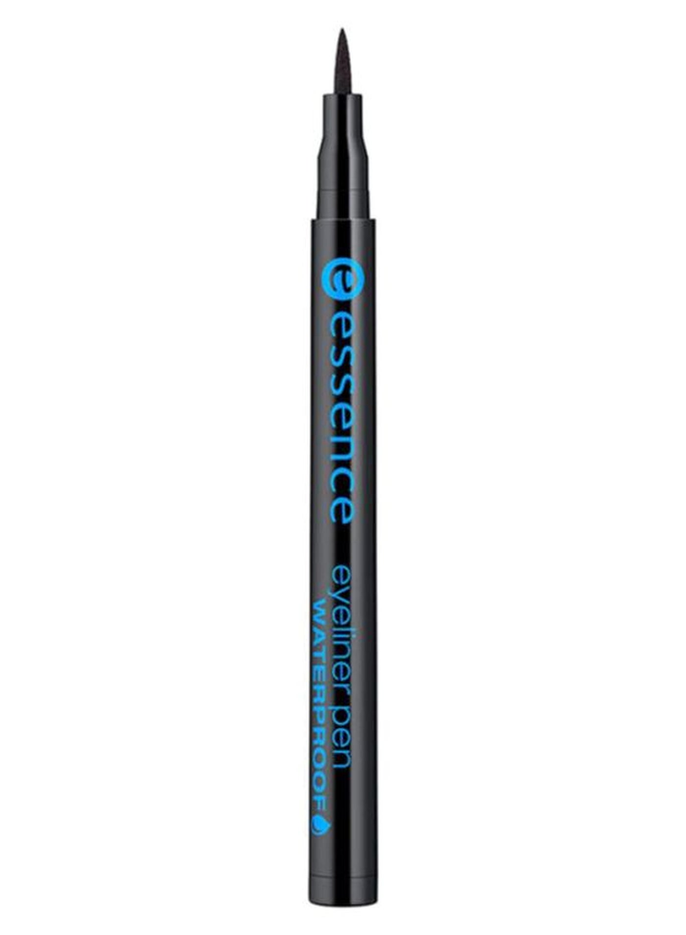 Eyeliner Pen Waterproof Black | Longlasting Smudgeproof Eye Makeup | Precise Felt Tip for Bold Defined Look | Easy Application | Durable Beauty Cosmetics for All-Day Wear | 1 ml 01