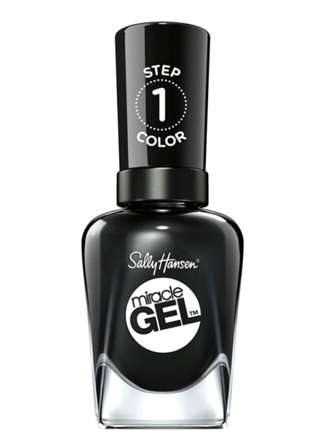 Miracle Gel A Basic Black Nail Polish 460 Onyx Pected