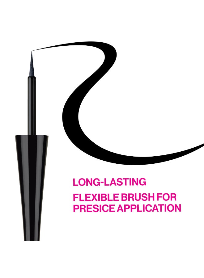 Megaliner Liquid eyeliner Black Sparkle - image 3