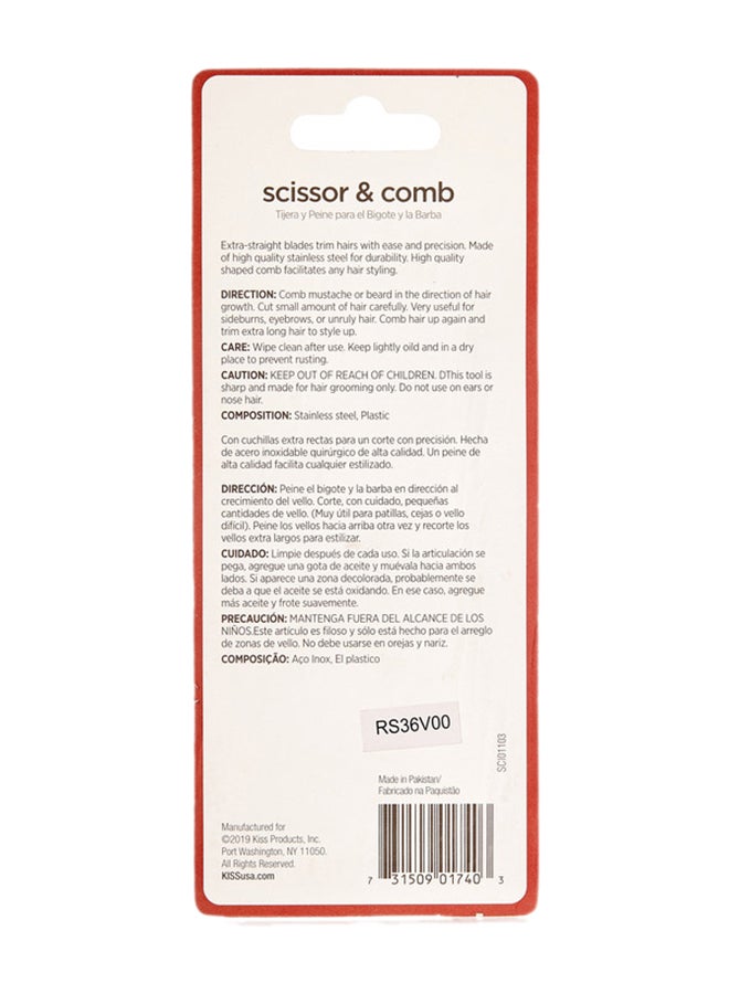 Grooming Scissors Silver - image 2