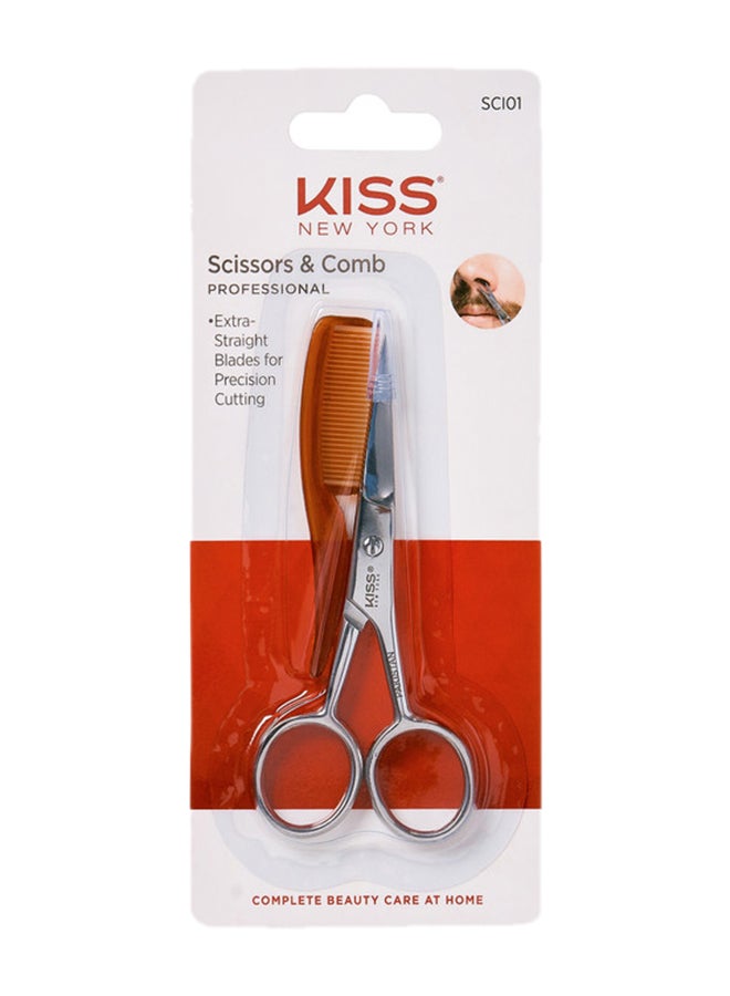 Grooming Scissors Silver