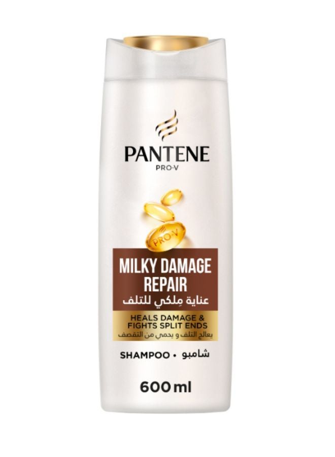 Pro-V Milky Damage Repair Shampoo Heals Damage And Fights Split Ends 600ml