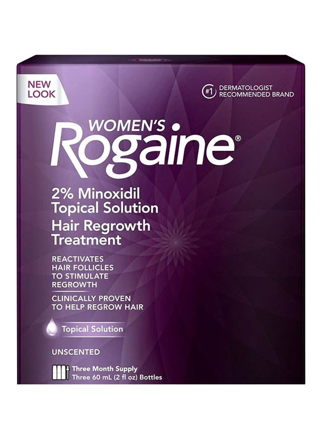 Pack Of 3 Hair Regrowth Treatment 60ml