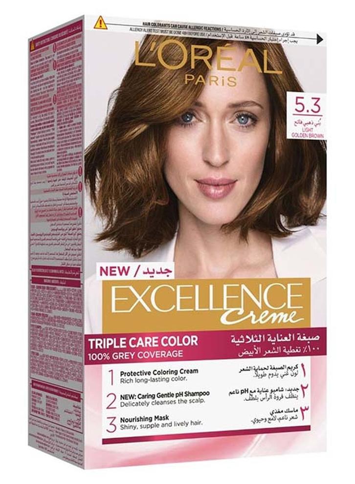 Excellence Creme 5.3 Golden Light Brown 192ml