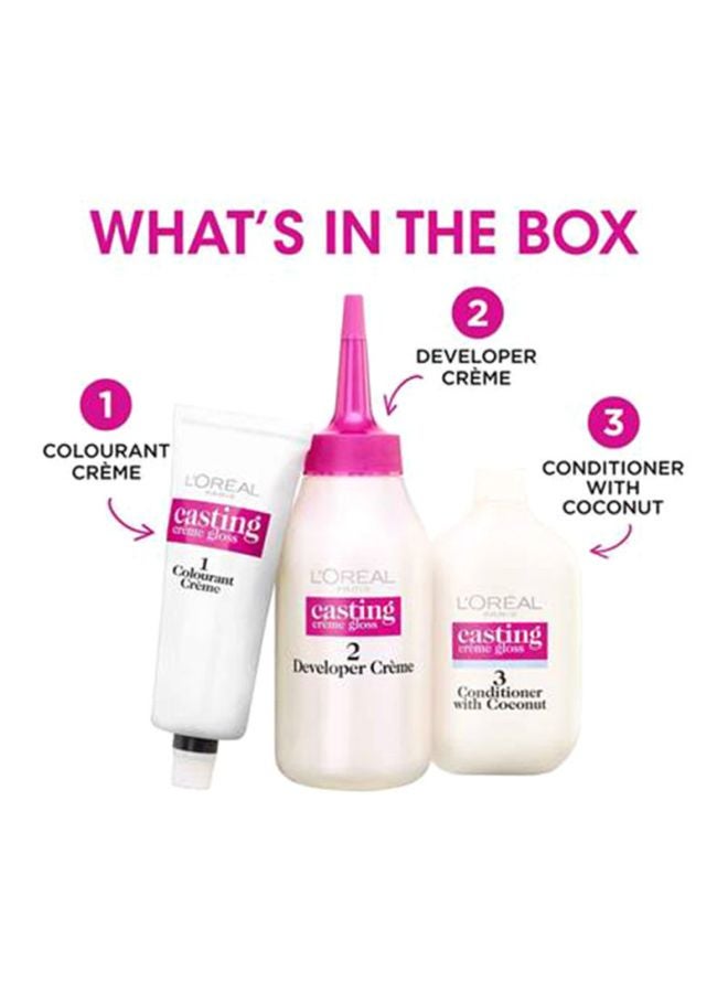Casting Cream Gloss Hair Color 400 brown 180ml - image 3