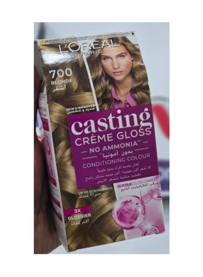 Casting Creme Gloss No Ammonia Hair Color 700 blonde 180ml
