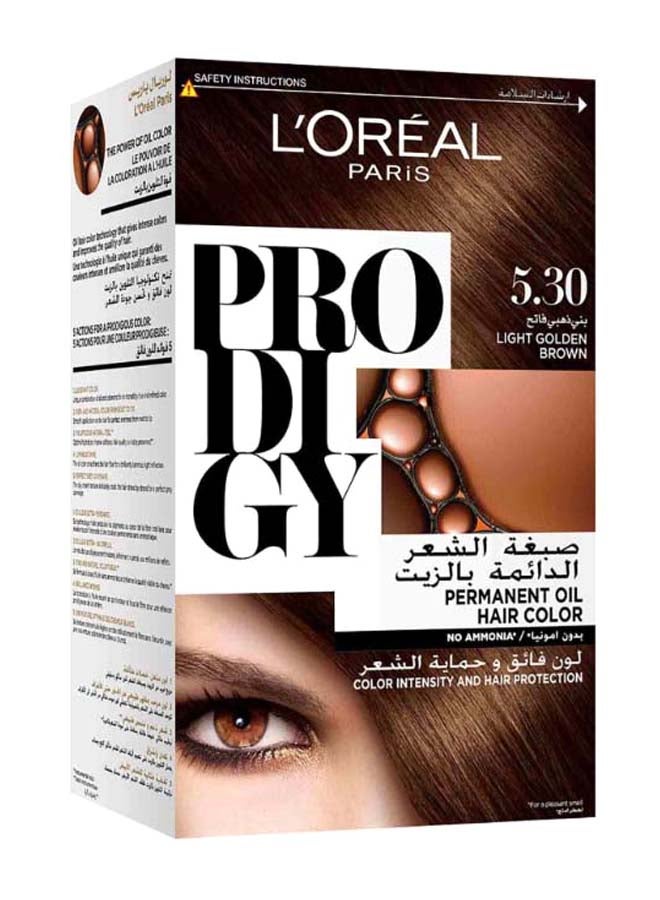 Prodigy Permanent Hair color - 5.3 5.3 Light Golden Brown