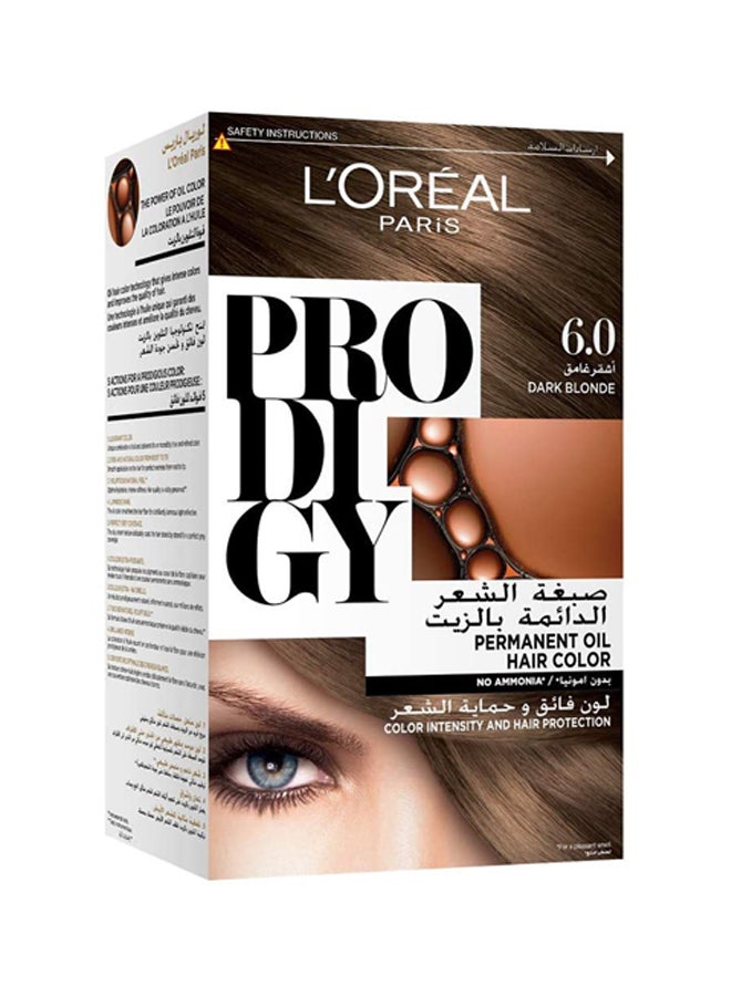 Prodigy Excellence Creme Permanent Oil Hair Color 6.0 Dark Blonde 6.0 Dark Blonde - image 3