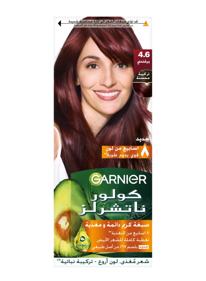 Color Naturals Hair Color - Burgundy 4.6 112ml