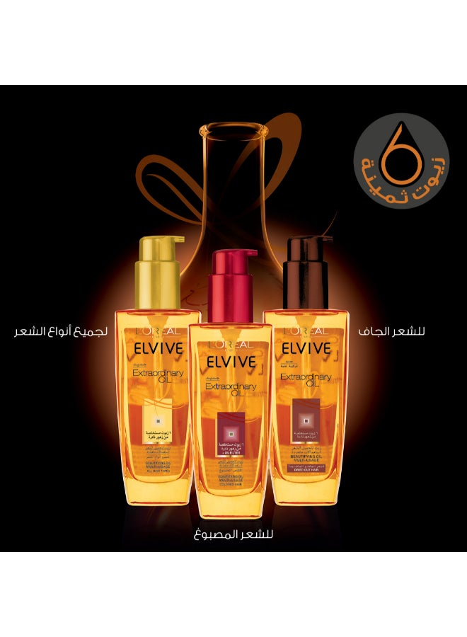 Elvive Extraordinary Oil Coloured Hair, 100ml Clear 100ml - image 10