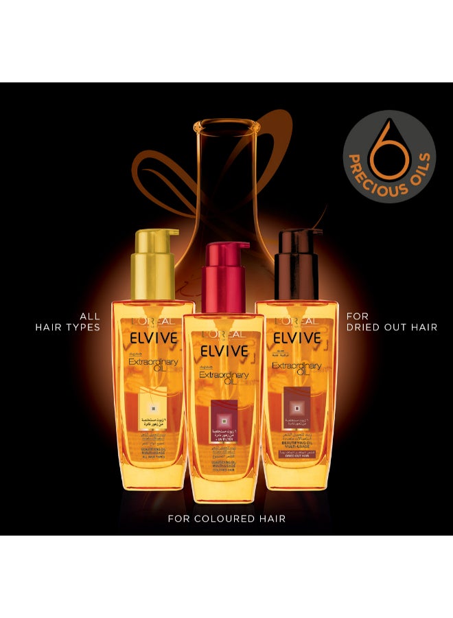 Elvive Extraordinary Oil Coloured Hair, 100ml Clear 100ml - image 9