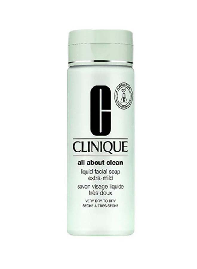 All About Clean Liquid Facial Soap Extra Mild 200ml