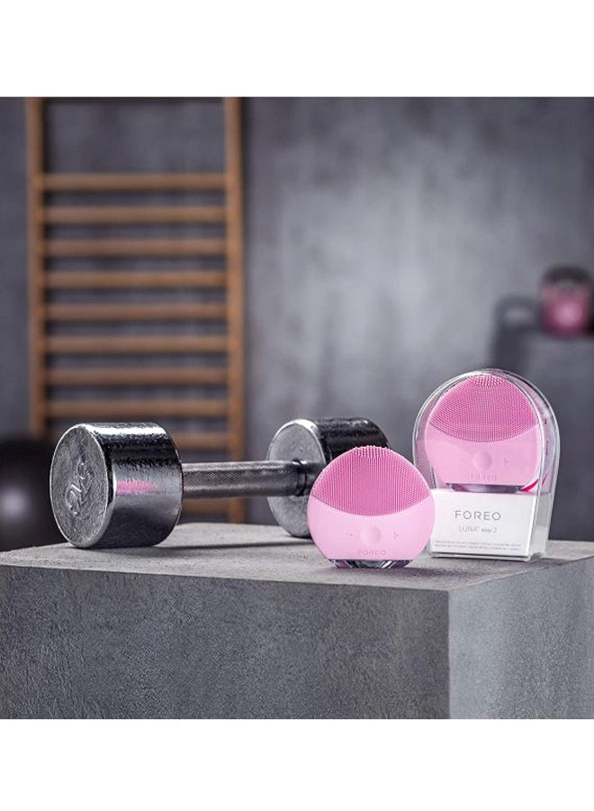 Mini Face Brush Pearl Pink One Size - image 4