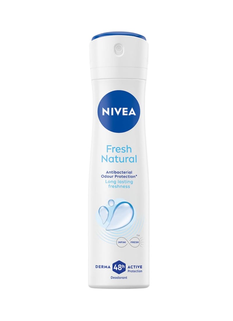 Fresh Natural, Deodorant for Women, Spray 150ml