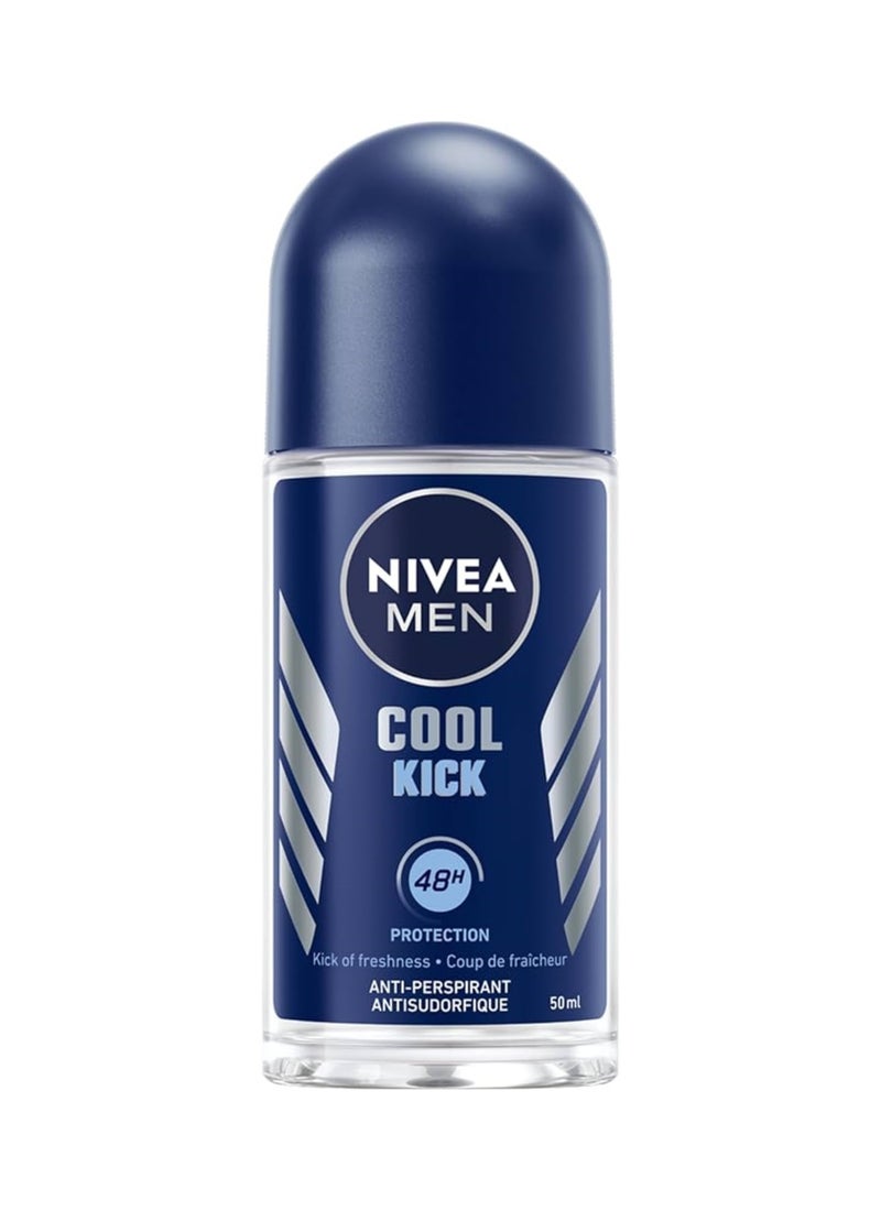 Cool Kick Deodorant Fresh Scent Roll On blue 50ml