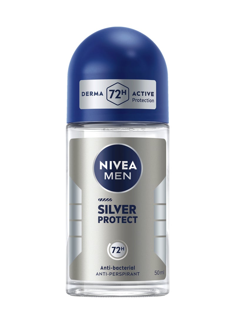 Silver Protect Roll On Deodorant For Men 50ml