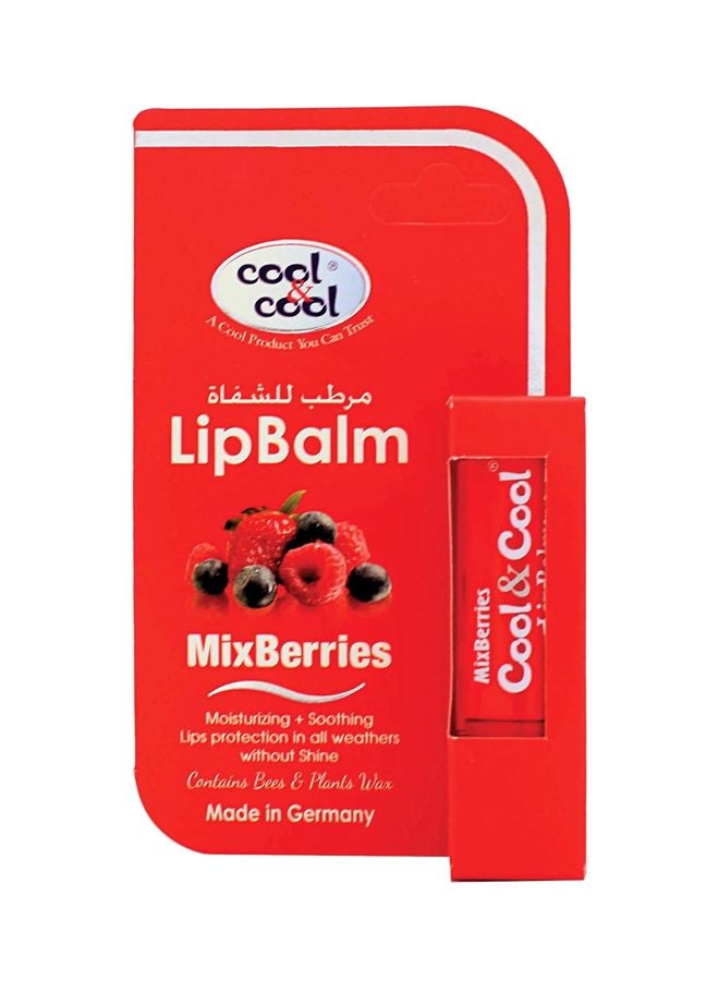 Mix Berries with Shea Butter Lip Balm, 4.6g Red 4.6grams