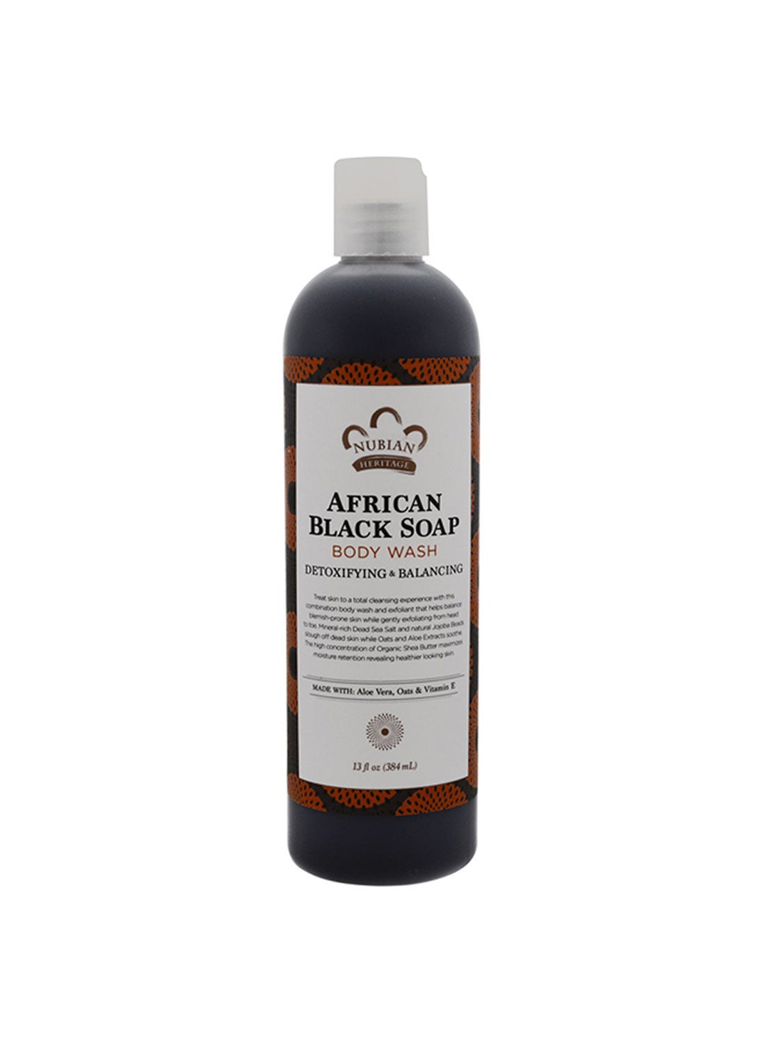 African Black Soap Body Wash Black 384ml