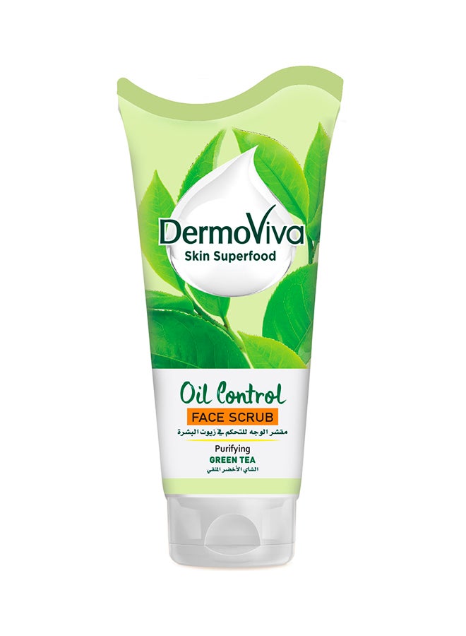 Detox Green Tea purifying Oil Control Face Scrub Green 150ml