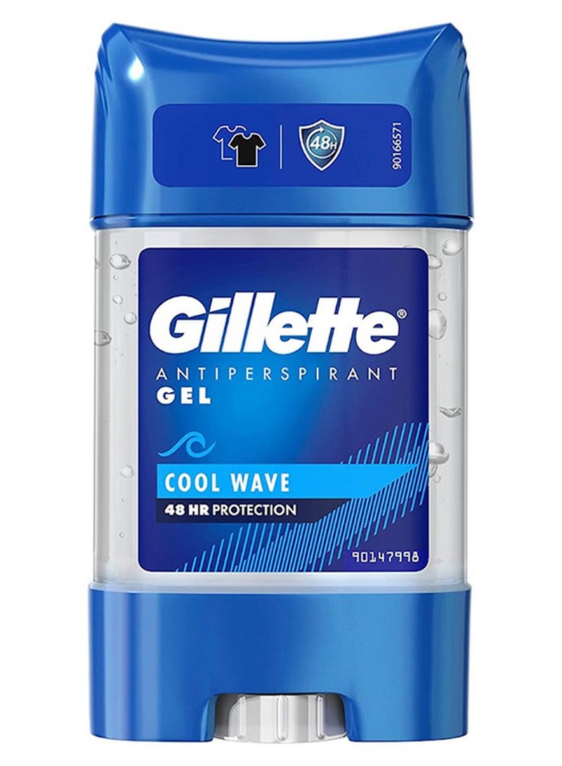 Cool Wave Clear Antiperspirant Gel 70ml