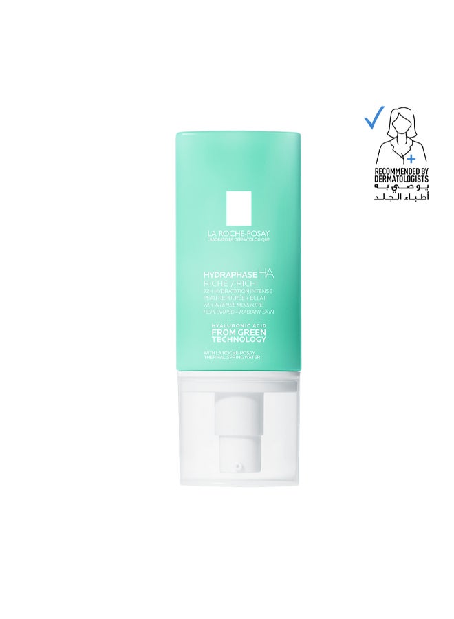 Hydraphase Ha Rich Moisturiser For Sensitive Skin 50ml