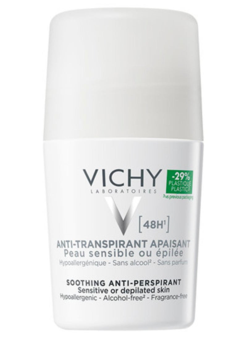 48 Hours Anti Perspirant Deodorant For Sensitive Skin White 50ml