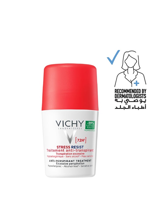 72 Hours Stress Resist Excessive Perspiration Deodorant White/Red 50ml