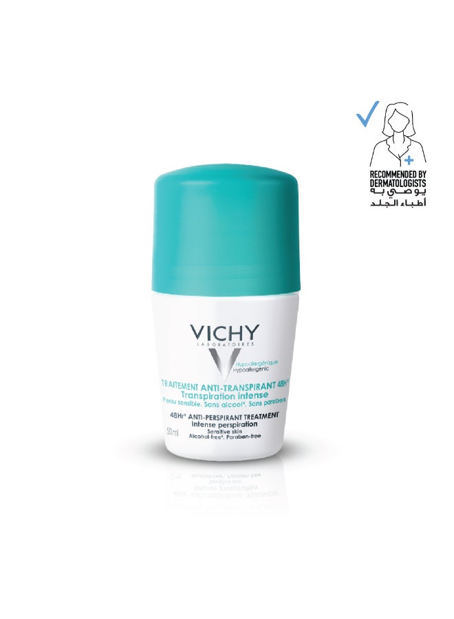 48 Hours Anti Perspirant Deodorant Intensive Treatment White/Blue 50ml