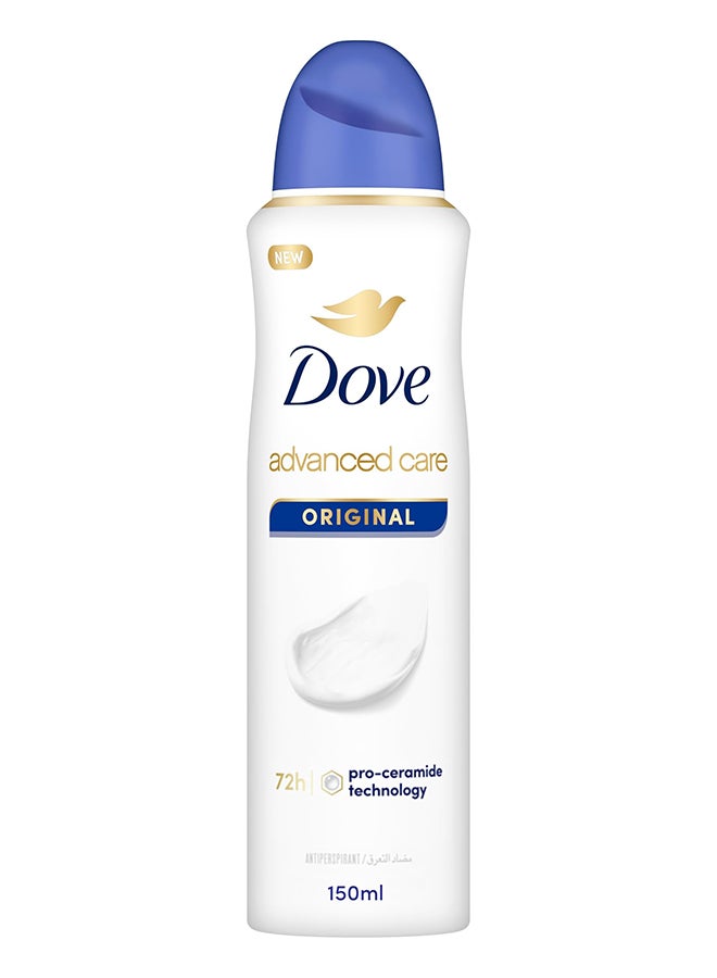 Dove Women Antiperspirant Deodorant Spray Original  Promo 150ml