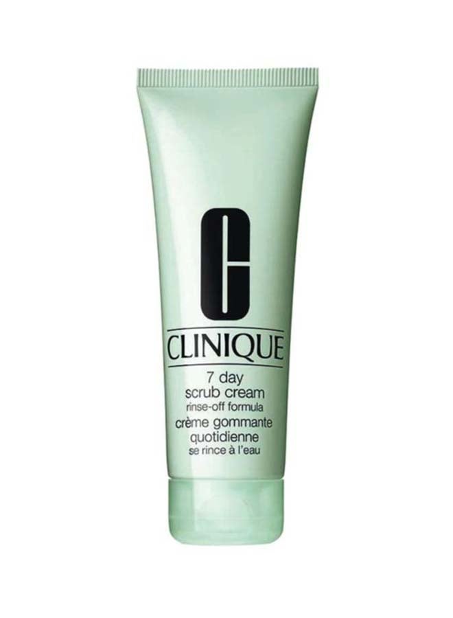 7 Day Scrub Cream With Rinse Off Formula Multicolour 100ml