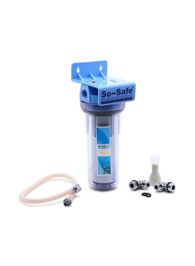 Hair Conditioning Shower Filter Blue/Clear
