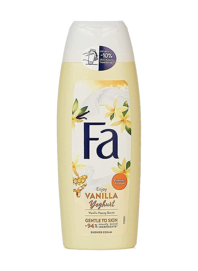 Shower Cream Yoghurt Vanilla Honey Multicolour 250ml