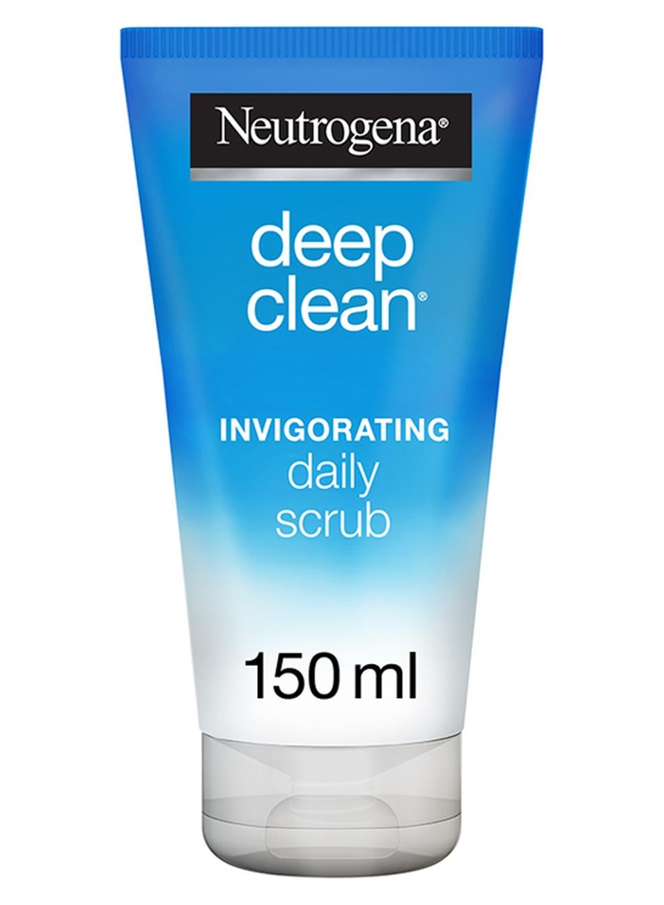Neutrogena Face Scrub, Deep Clean, Invigorating, Normal To Combination Skin, 150ml