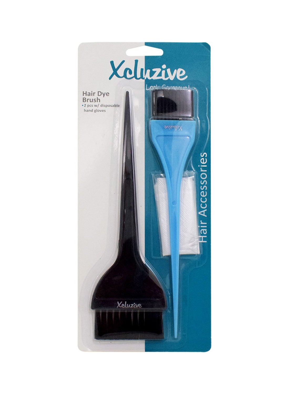 2-Piece Hair Dye Brush Multicolour