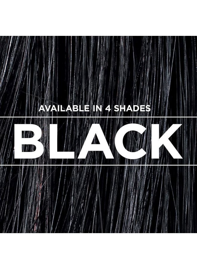 Colored Hair Thickener Instant Hair Spray for Thinning Hair, Hair Color Concealer for Fuller Looking Hair, Natural Color Match - Black 144grams - image 4