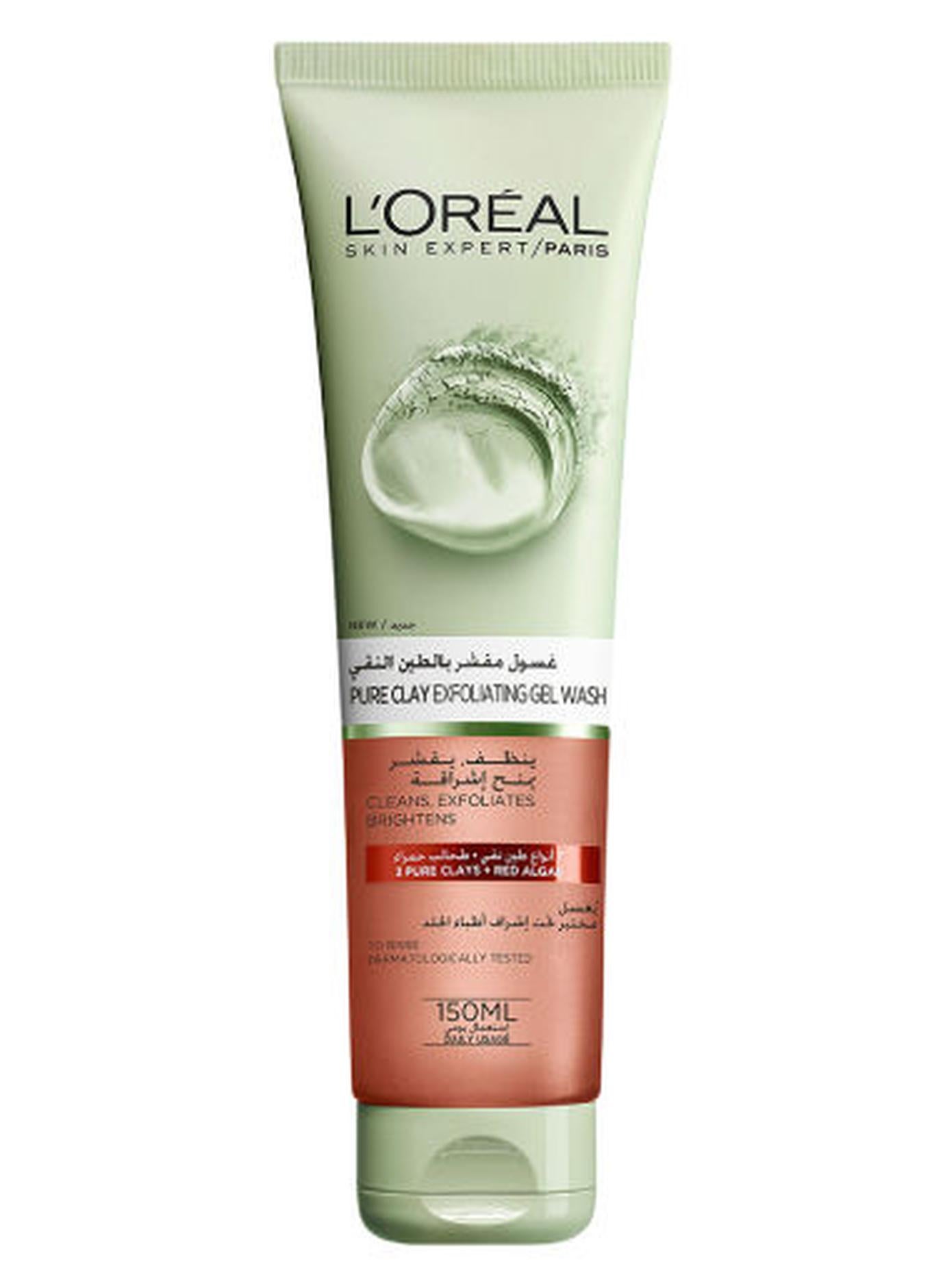 Pure Clay Exfoliating Gel Wash Packaging May Vary Clear 150ml