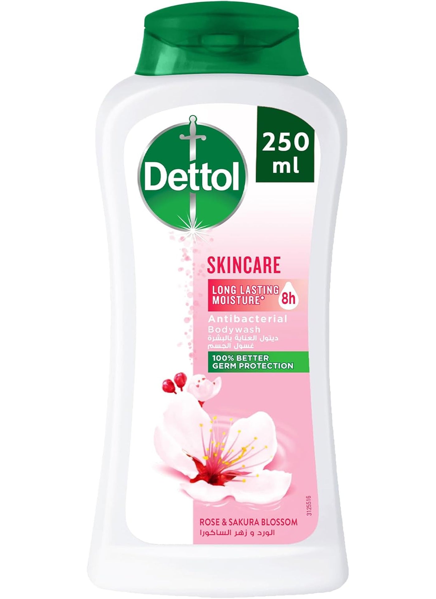 Skincare Showergel And Bodywash Rose And Sakura Blossom Fragrance 250ml