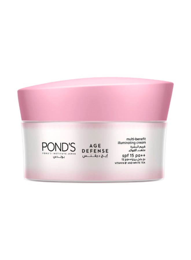 Age Defense Multi-Benefit Illuminating   Day Cream With SPF 50ml